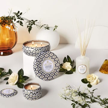 Maison Blanc 3-wick Tin αρωματικό κερί 40 ώρες - Gardenia Colonia - Voluspa