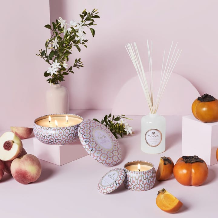 Maison Blanc 3-wick Tin αρωματικό κερί 40 ώρες, Saijo Persimmon Voluspa