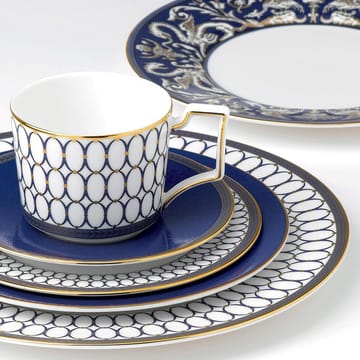 Renaissance Gold πιάτο με μπλε χείλος - Ø 20 cm - Wedgwood