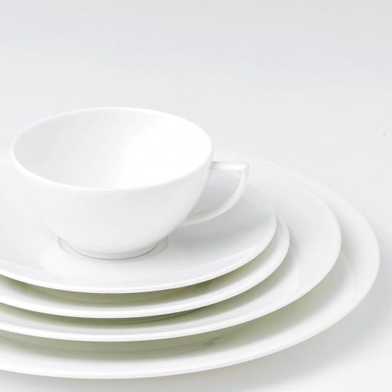 White Strata πιάτο, Ø 23 cm Wedgwood