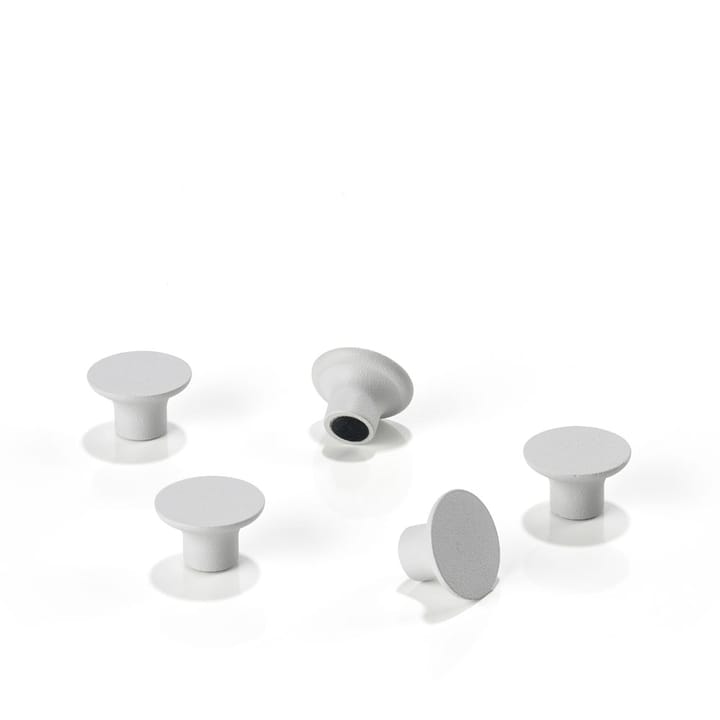 Μαγνήτες A-Magnet - Soft grey, 5-pack - Zone Denmark